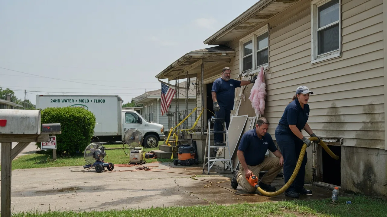Water Damage Repair in Darden, TN near me